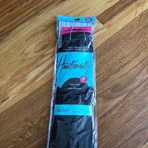 Hairtensity 10” Dark Brown extensions